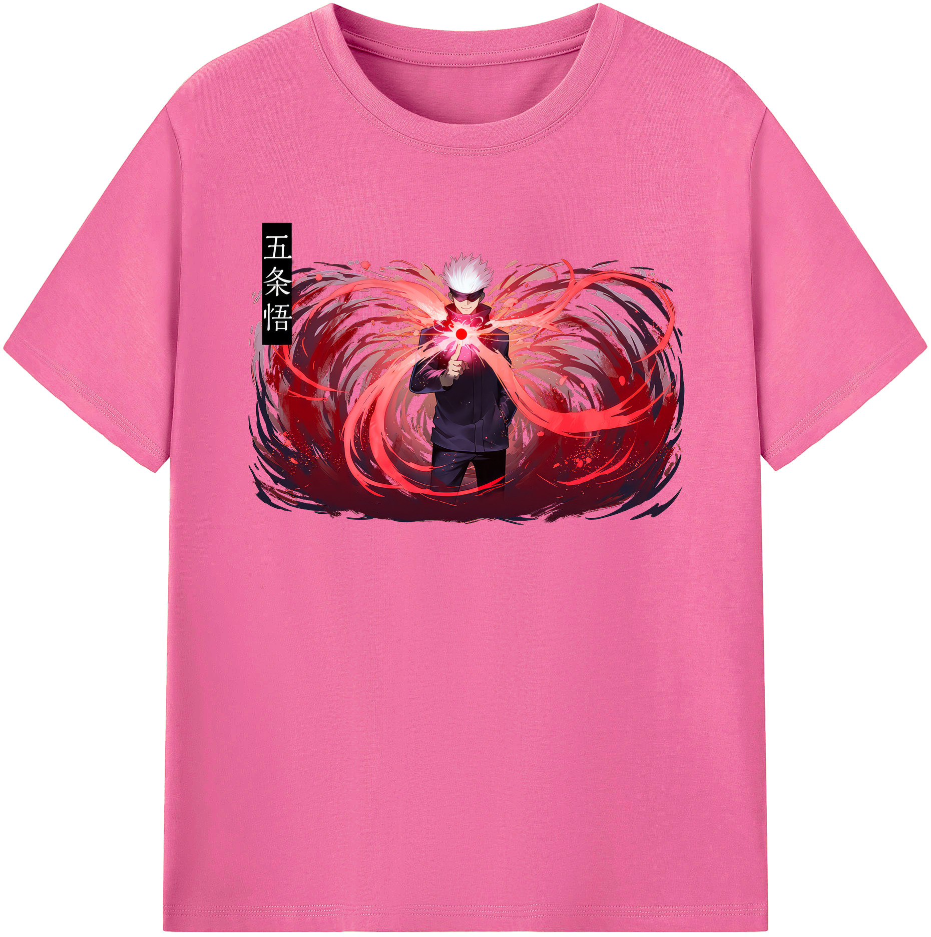 （画像用） 呪術廻戦 Jujutsu Kaisen レディースカジュアルプリントTシャツ（綿100％）